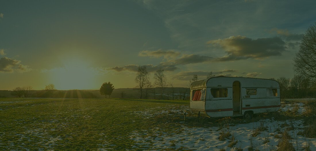skrotning af campingvogn
